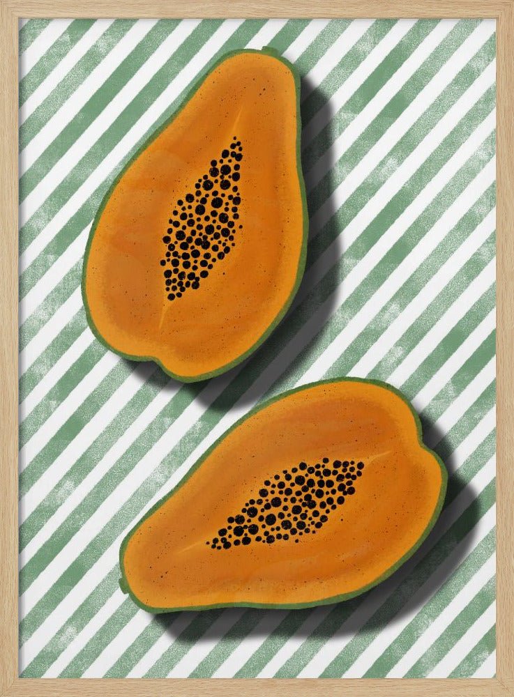 Papayas Poster - Corkframes.com