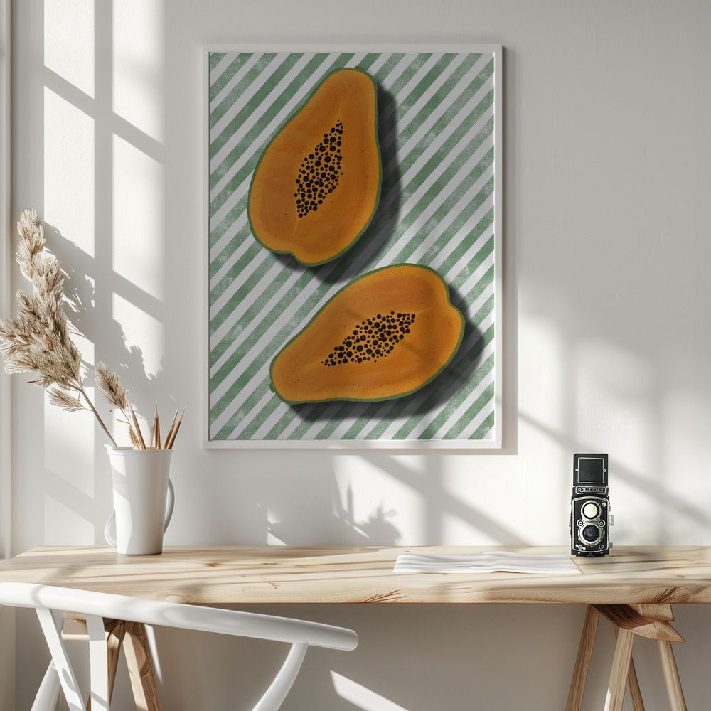 Papayas Poster - Corkframes.com