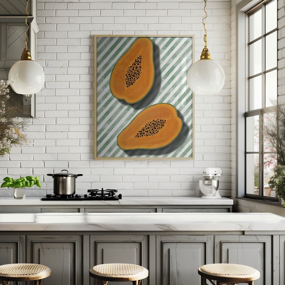 Papayas Poster - Corkframes.com