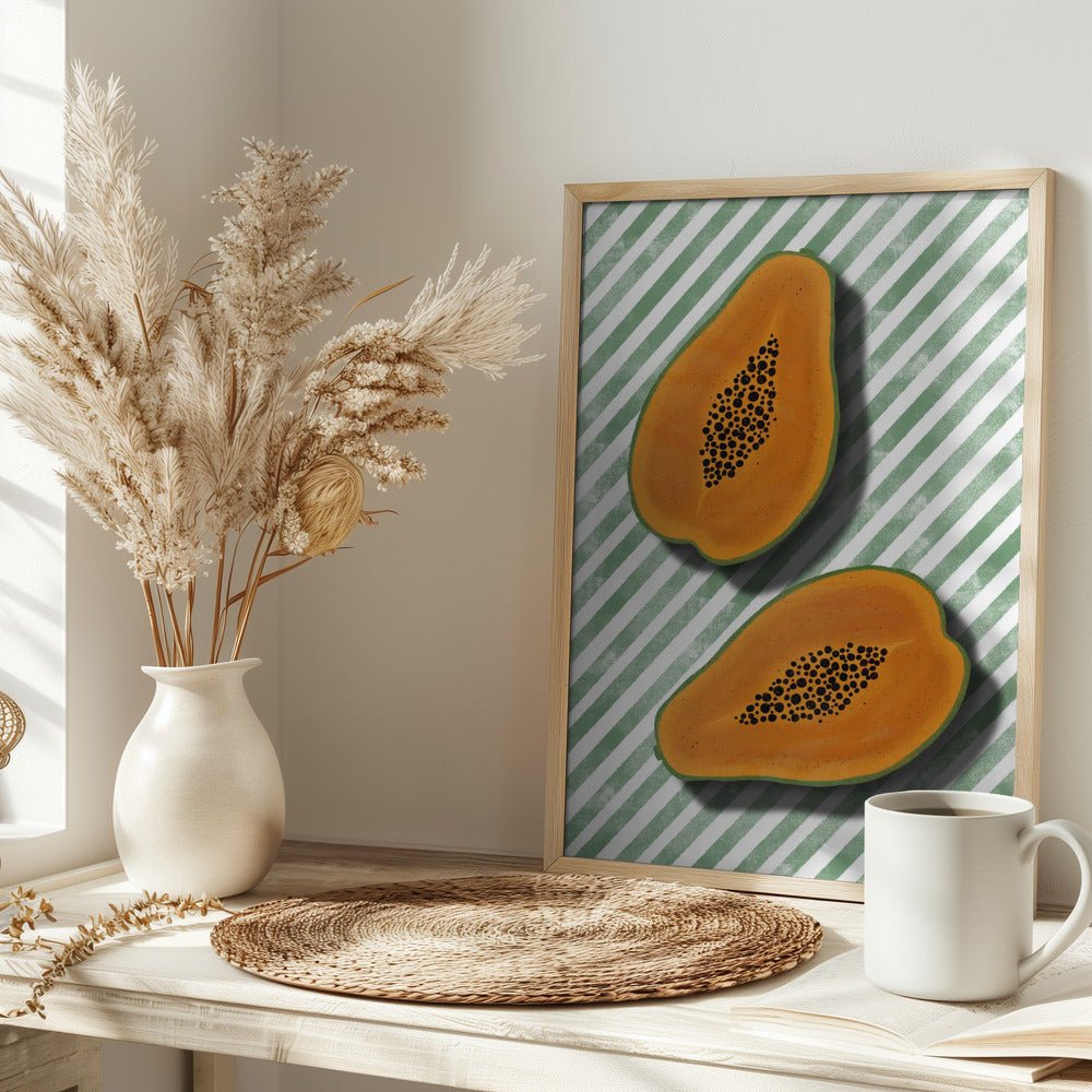 Papayas Poster - Corkframes.com