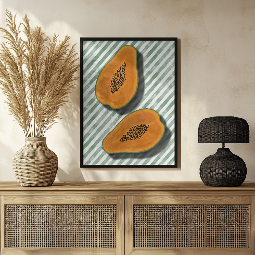 Papayas Poster - Corkframes.com