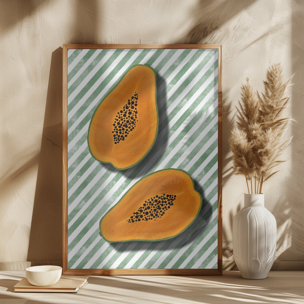 Papayas Poster - Corkframes.com