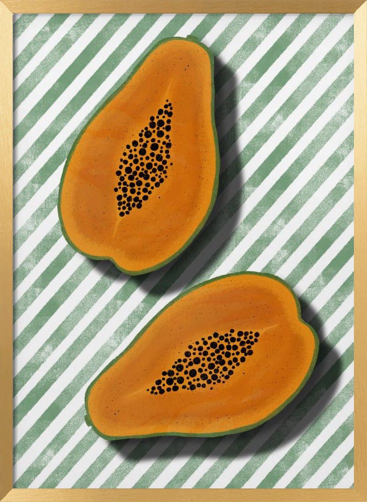 Papayas Poster - Corkframes.com