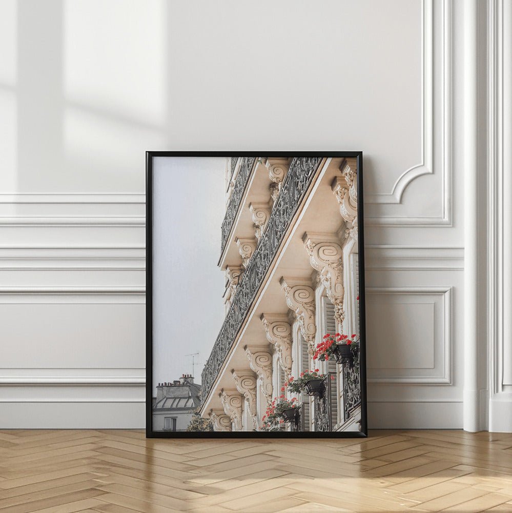 Paris Balcony Poster - Corkframes.com