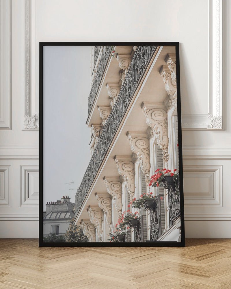 Paris Balcony Poster - Corkframes.com