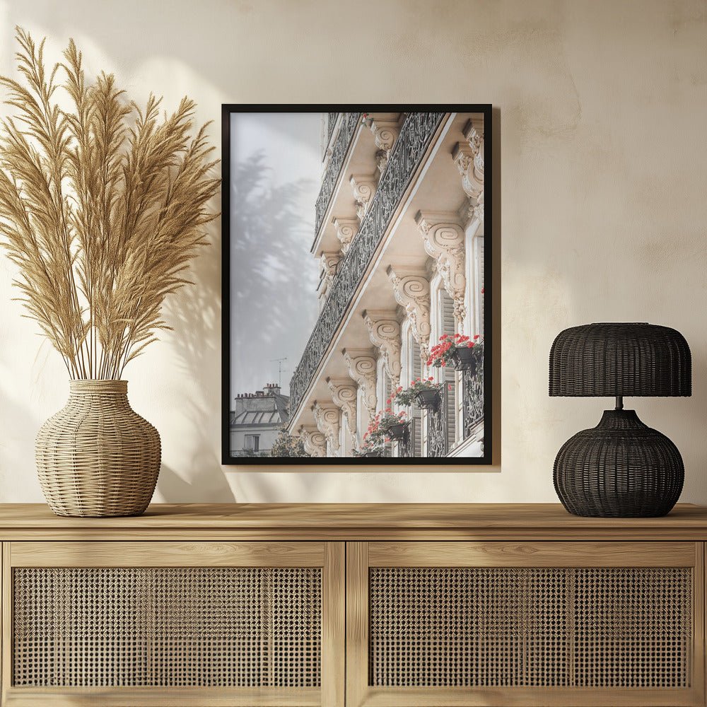 Paris Balcony Poster - Corkframes.com