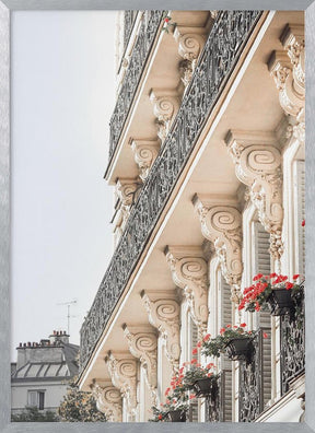 Paris Balcony Poster - Corkframes.com