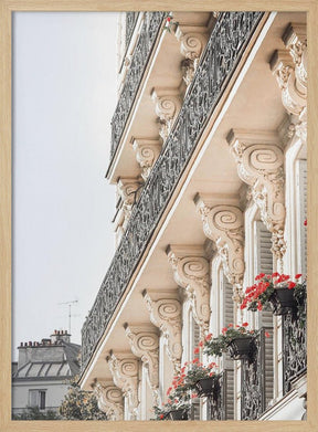 Paris Balcony Poster - Corkframes.com