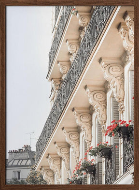 Paris Balcony Poster - Corkframes.com