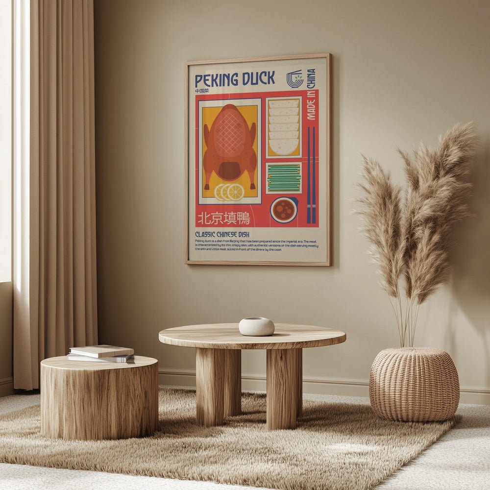 Peking Duck Japanese Food Print Poster - Corkframes.com