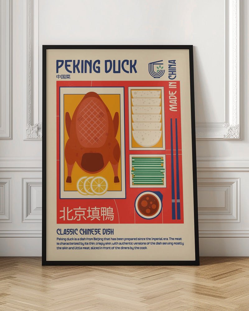 Peking Duck Japanese Food Print Poster - Corkframes.com