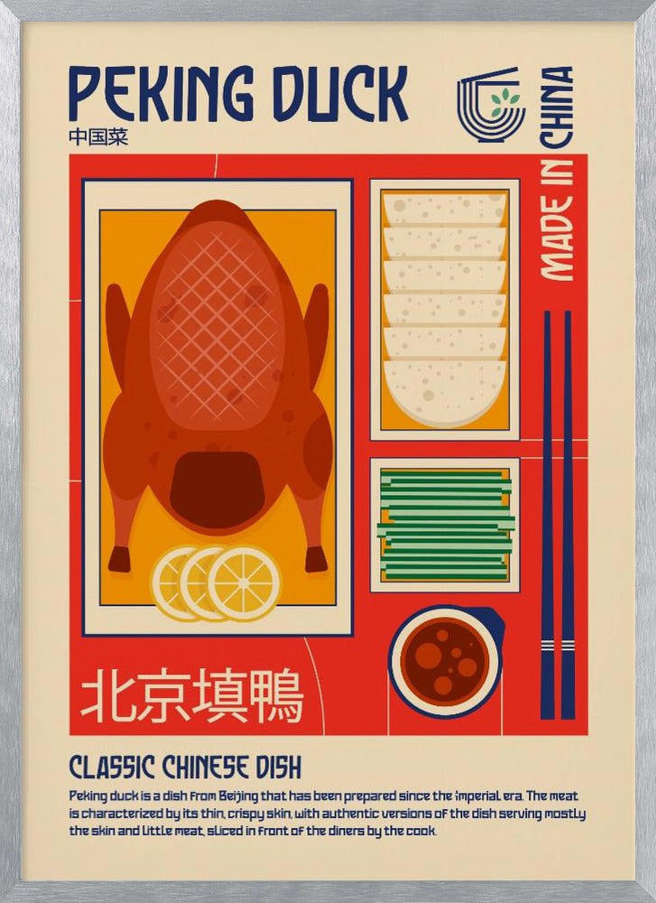 Peking Duck Japanese Food Print Poster - Corkframes.com