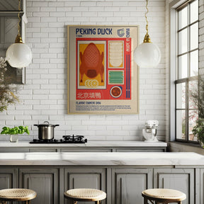 Peking Duck Japanese Food Print Poster - Corkframes.com