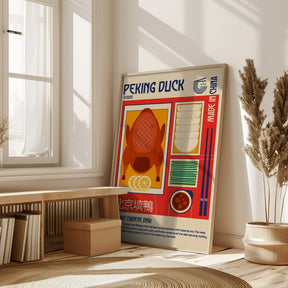 Peking Duck Japanese Food Print Poster - Corkframes.com