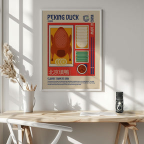 Peking Duck Japanese Food Print Poster - Corkframes.com