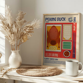 Peking Duck Japanese Food Print Poster - Corkframes.com