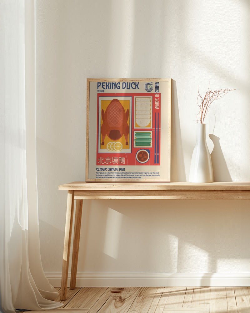 Peking Duck Japanese Food Print Poster - Corkframes.com