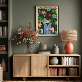 Into the Garden Standard Wall Art Poster