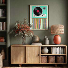 Vinyl Stack Poster