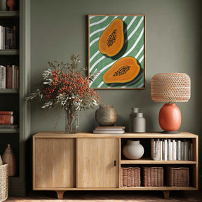 Papayas Poster