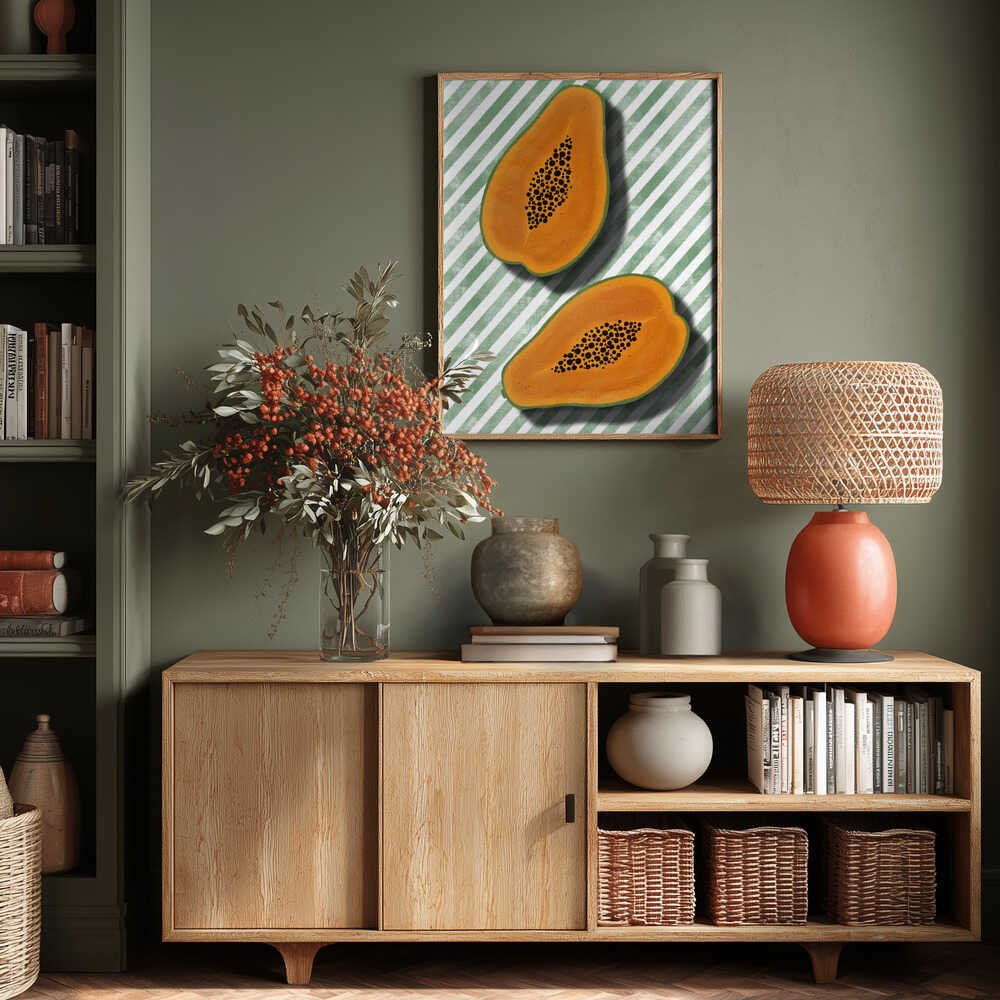 Papayas Poster