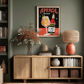 Aperol Spritz_Black Poster