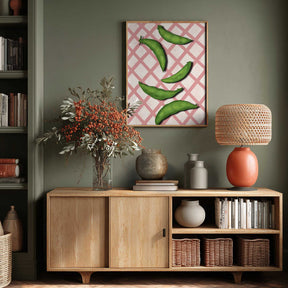 Sugar snap peas Poster