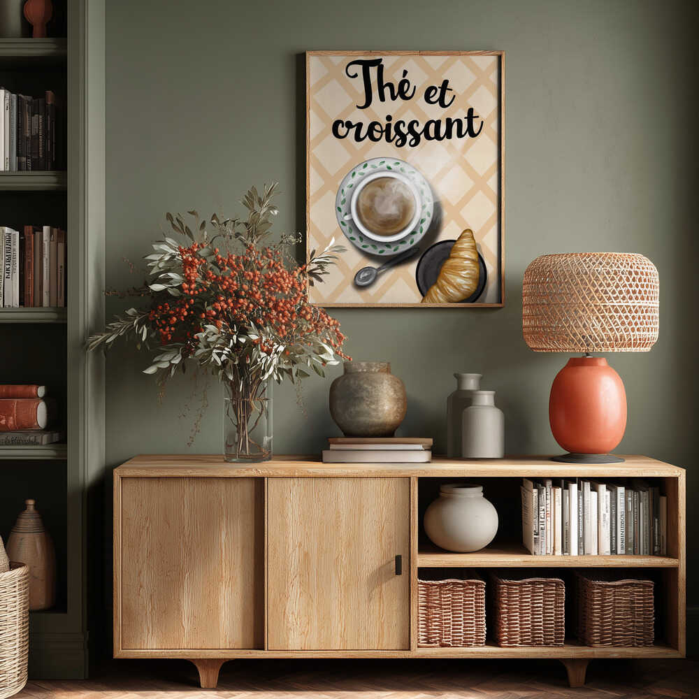 The Et Croissant Poster