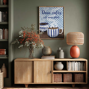 Two coffees please Poster