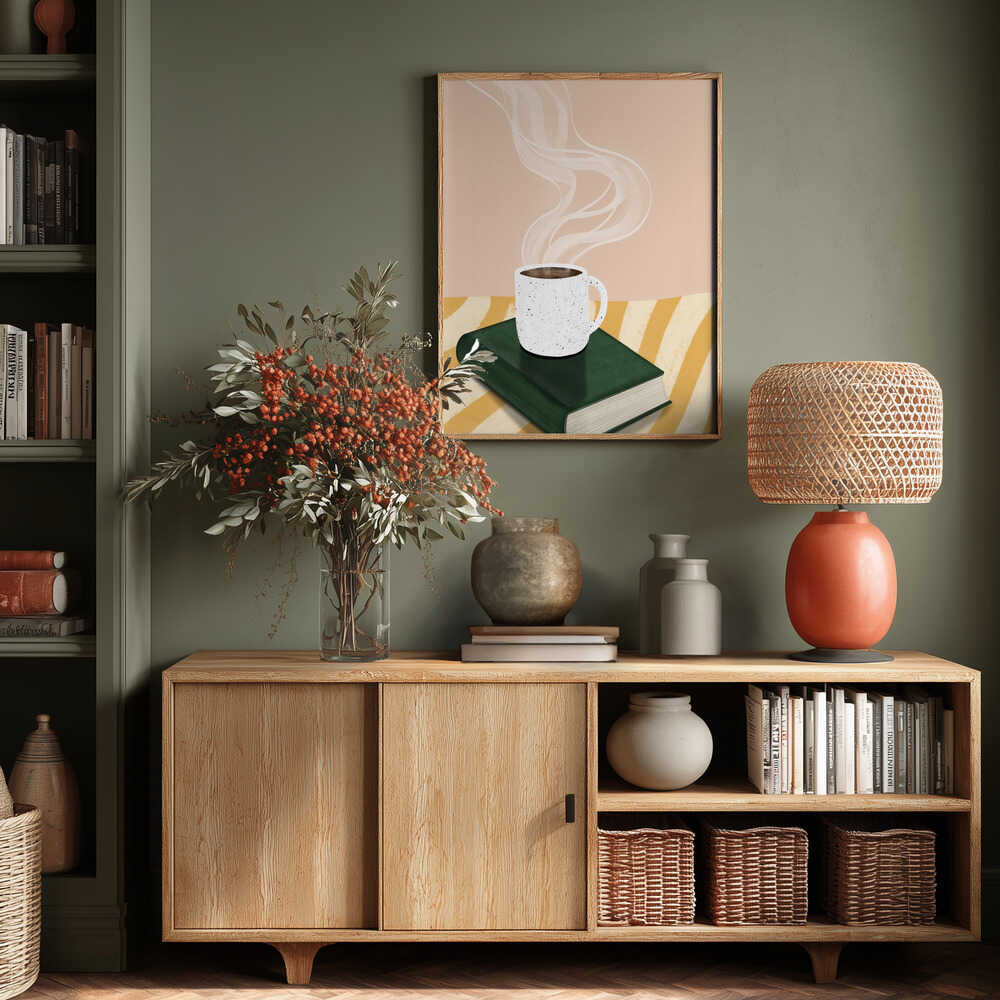 Cozy Morning Brew Poster