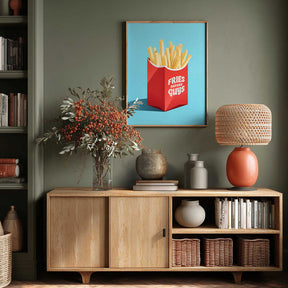 Prioritize Fries Poster