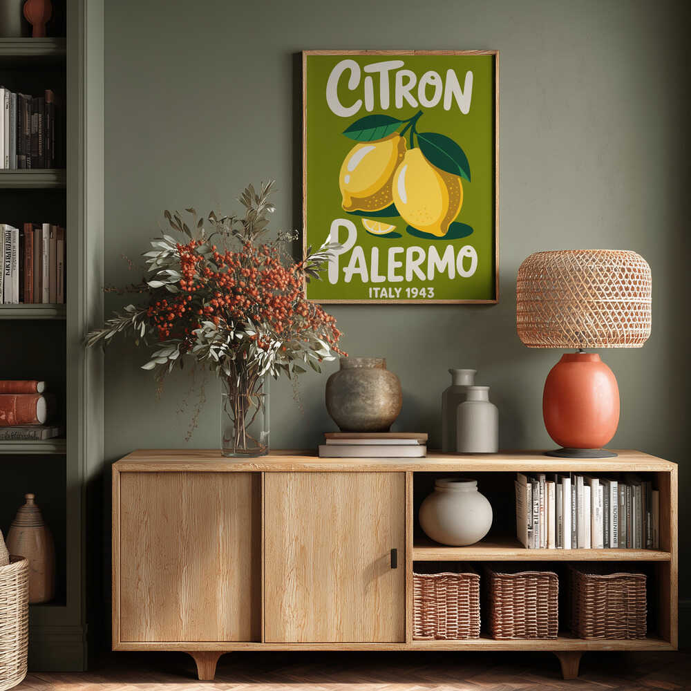 Lemon Harvest Poster