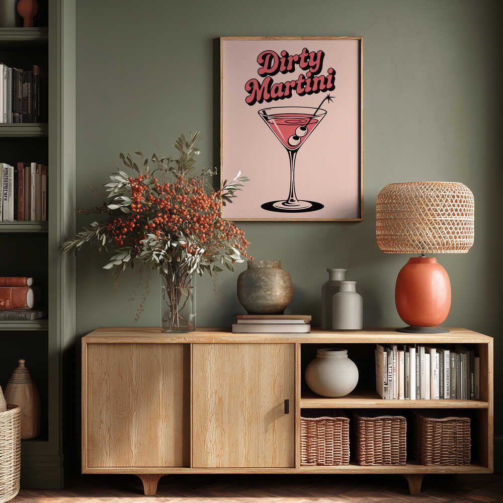 Martini Vibes Poster