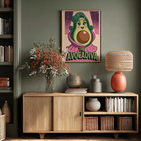 Glamorous Avocado Poster