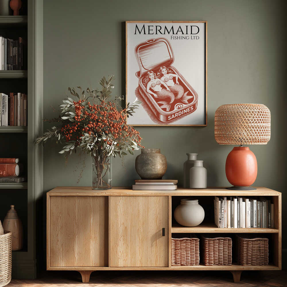 Mermaids in a Can Poster