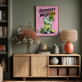 Summer Mojito Poster