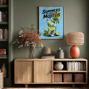Summer Mojito Poster