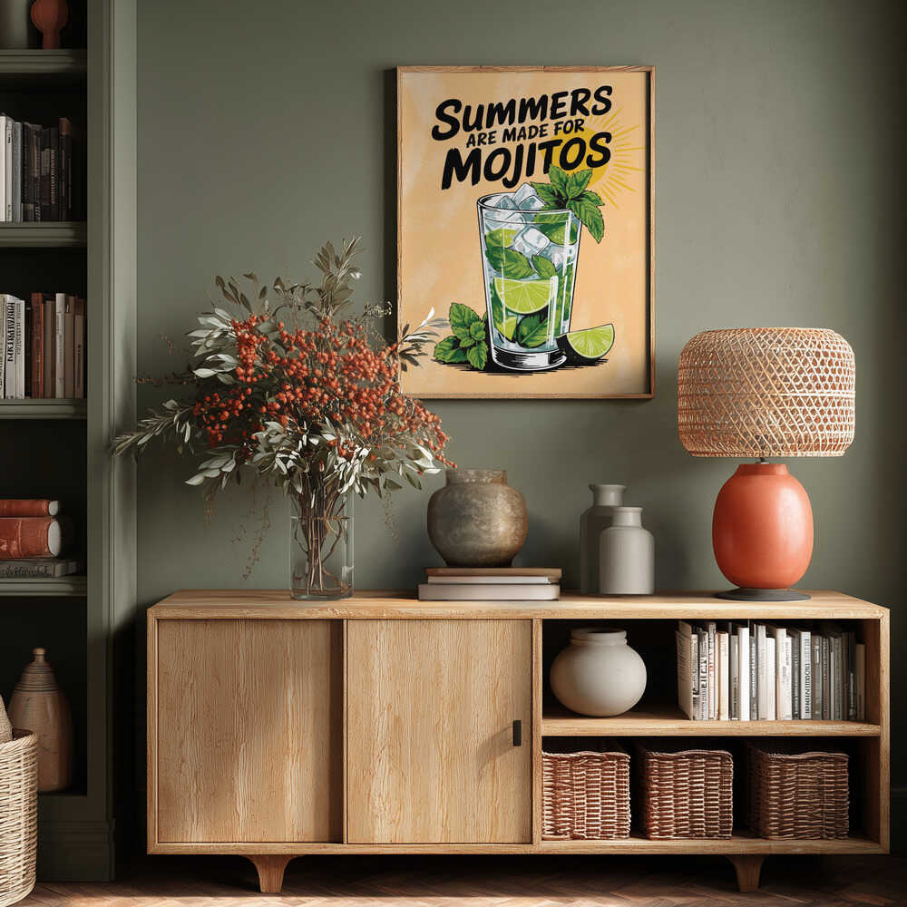 Summer Mojito Poster
