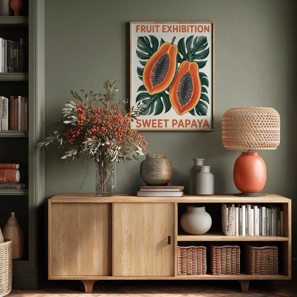 Sweet Papaya Poster