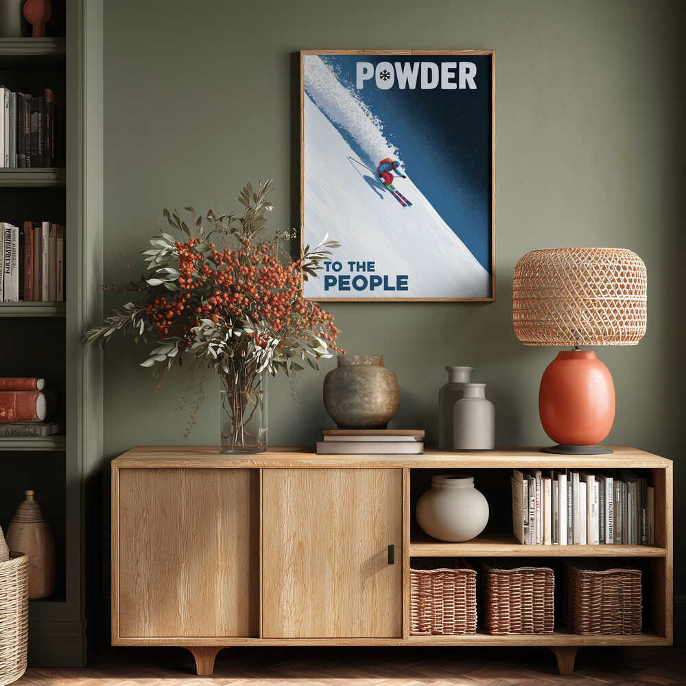 Powder To the People Poster