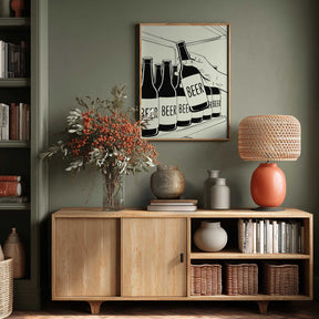 Beer Shelf Poster