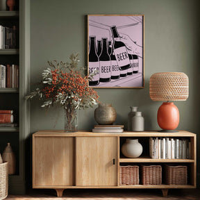 Beer Shelf Poster