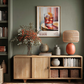 Classic Cocktails - Negroni Poster