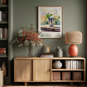 Classic Cocktails - Mint Julep Poster