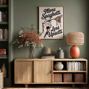 More Spaghetti, Less Upsetti Poster