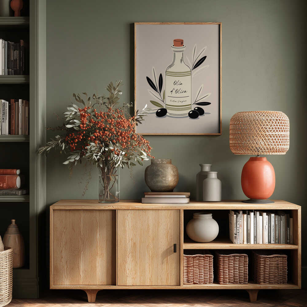 Olio D’oliva Poster
