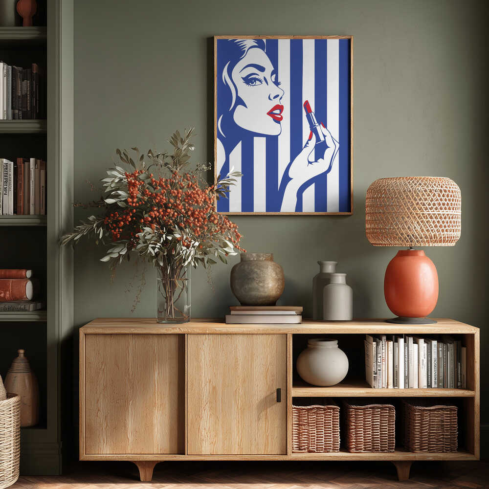Put On Some Lipstick Poster