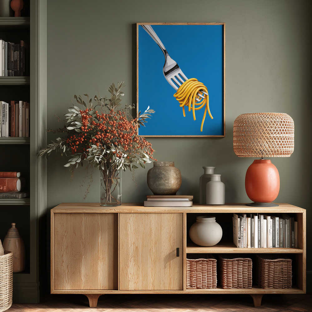 Forkful of Spaghetti Poster
