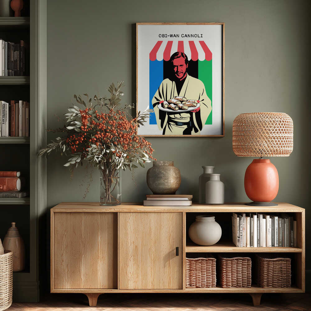 Obi Wan Cannoli Poster