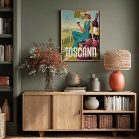 Greetings From Toscana Poster